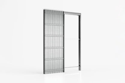 Absolute Evo – Marco para puerta corredera enrasada (sin puerta) para tabique de revoque
