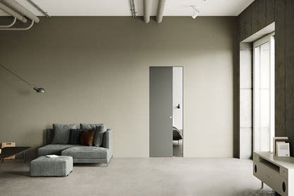 Absolute Evo – Marco para puerta corredera enrasada (sin puerta) para tabique de revoque