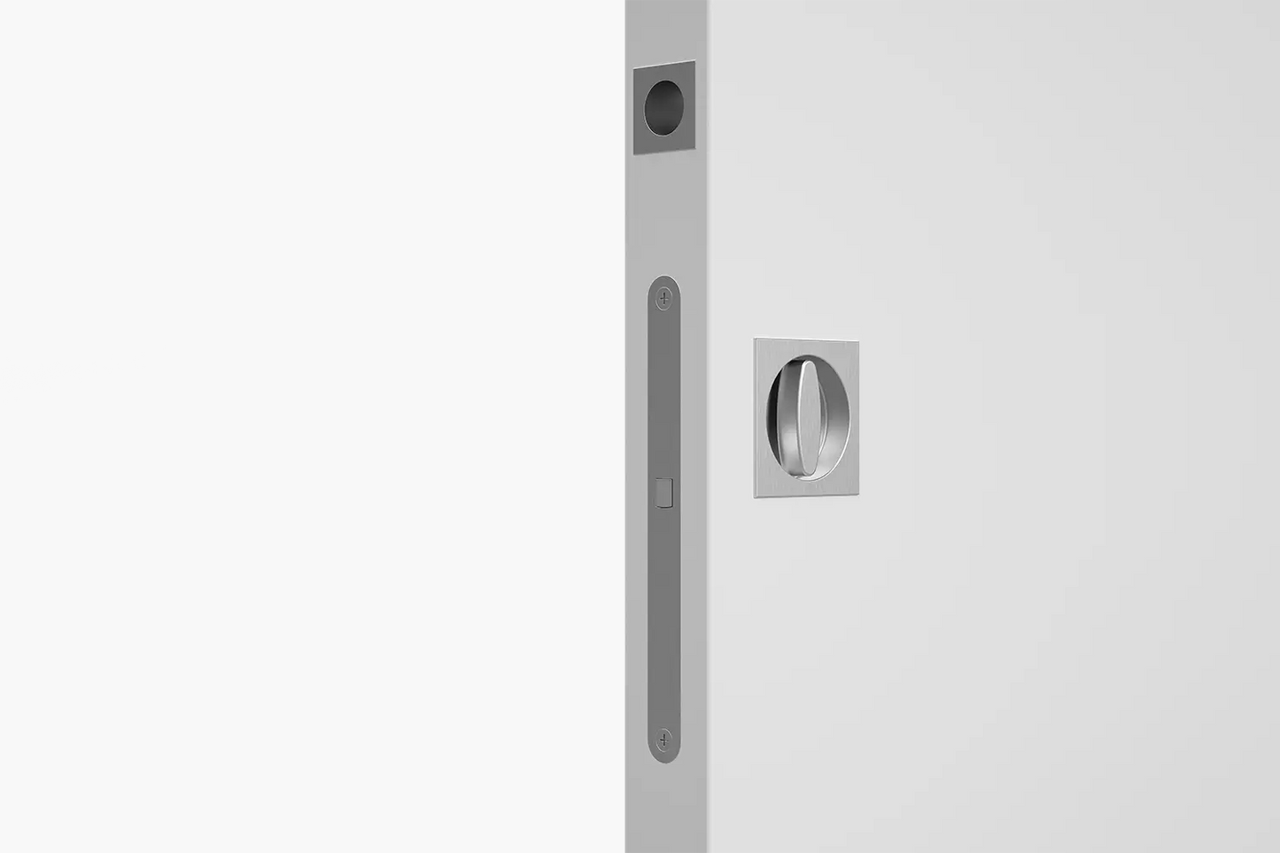 Puerta Velio AB – Puerta corredera enrasada para pintar con núcleo alveolar
