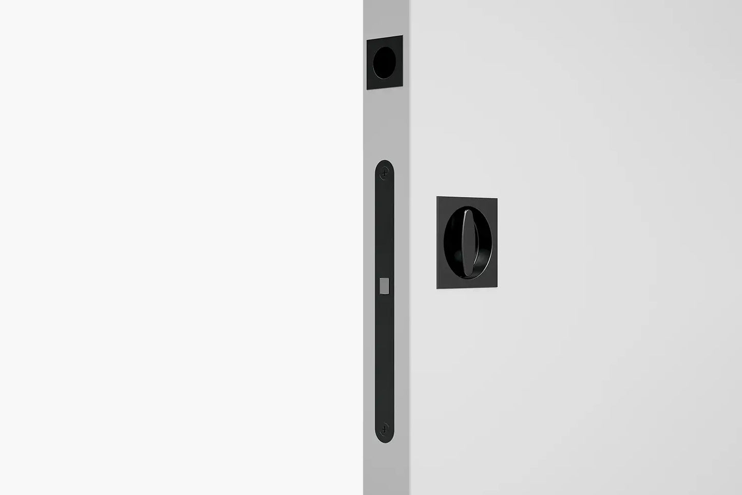 Puerta Velio AB – Puerta corredera enrasada para pintar con núcleo alveolar