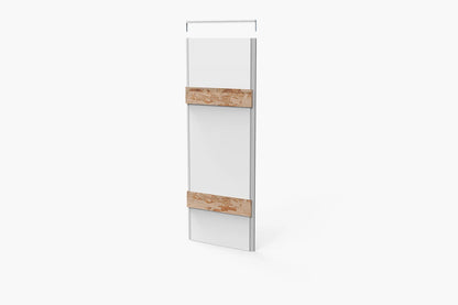 xREVERx XL - Puerta enrasada para pintar con núcleo alveolar, altura 2400 mm